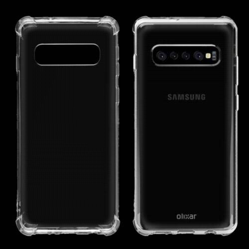 Para Samsung Galaxy S10// LITE Estuche Blando Transparente Plus a Prueba de Choques TPU cubierta de parachoques 
