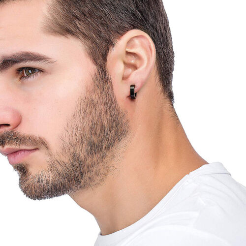 Stylish No Hole Jewelry Mens Earrings Trendy Goth Wild Non Pierced Ear Clip Y2 