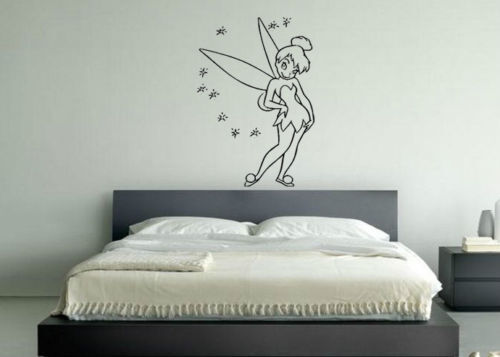 Tinkerbell Fairy Disney Nursery Childrens Bedroom Decal Wall Art Sticker Picture 