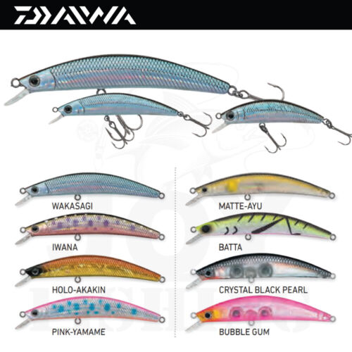 Daiwa DR MINNOW 2/" Freshwater Fishing Bait Lure Jerk Bait Select Color