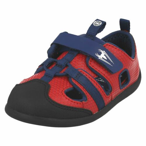 Boys Clarks x Marvels Spiderman &#039;Play Spider T&#039; Water Friendly Closed Toe Sandal