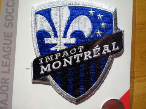 Official Embroidered MLS Soccer Montreal Impact Logo Iron or Sew On Patch