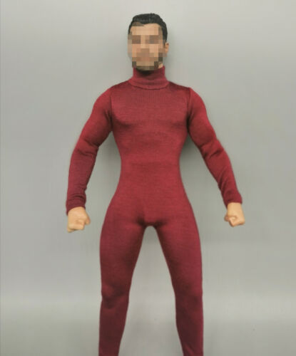 1//6 Red Bodysuit Jumpsuit Tight Clothing Fit 12/'/' Male PH M35 Action Figure Toy