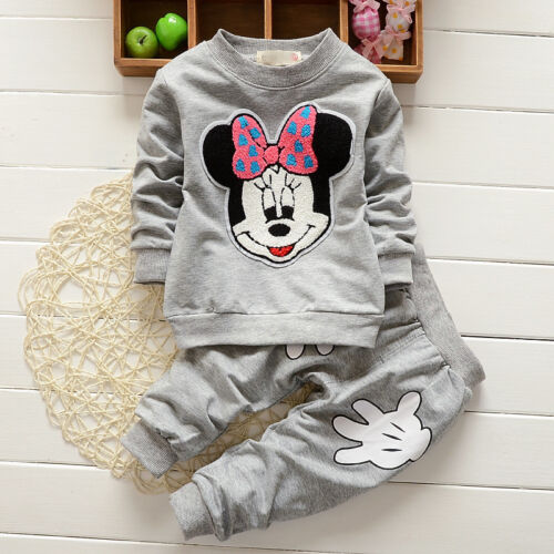pants Outfits spring autumn clothing 2pcs cotton kids baby infant Girls tops
