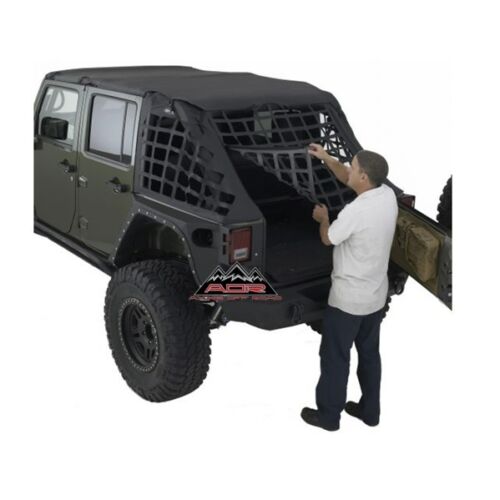 Smittybilt C.RES System 581035 Cargo Net Fits 07-17 Jeep Wrangler JK Unlimited