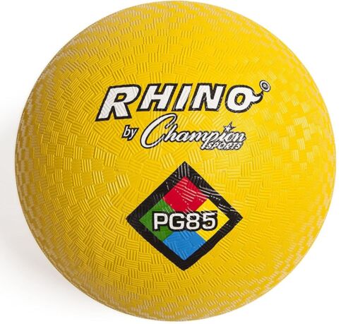 8.5/" Diameter Dodgeball Champion Sports Rubber Playground Kickball