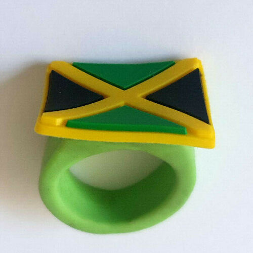 Jamaica ring fashion jewellery free uk postage Marley//Bolt