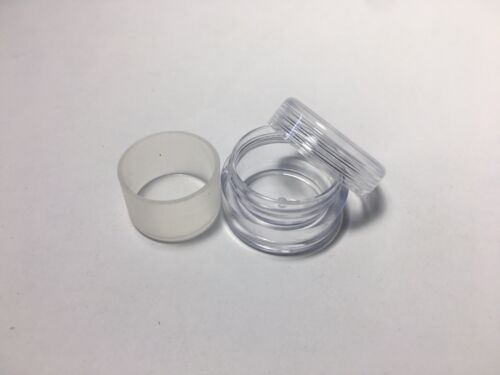 7ml Clear Silicone Liner With Clear Container 10pce Pack 