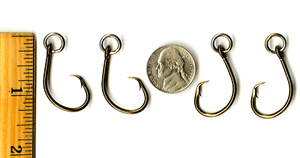 FREE FREIGHT Ringed Circle Hooks Eagle Claw 5//0 L2005-10 pack