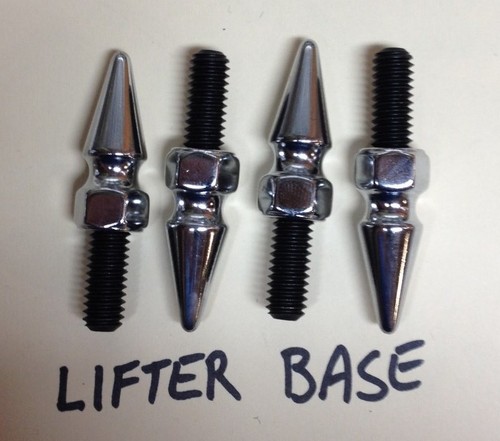 HARLEY SPORTSTER IRONHEAD 77-85 CHROME SPIKE ENGINE COVER BOLTS chopper bobber