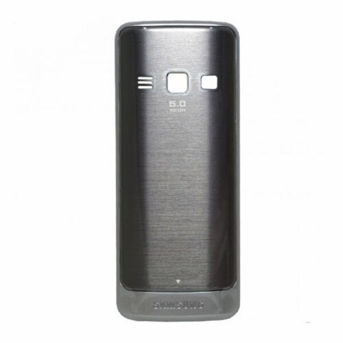 Gris Metálico Tapa Trasera de Batería para Samsung S5610 utopía Pieza Original 