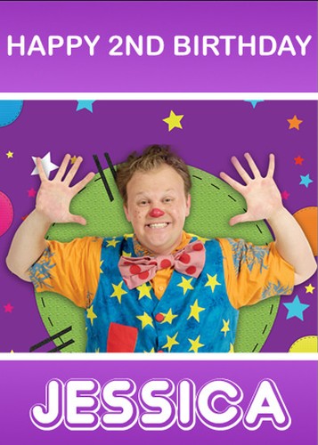 MR TUMBLE Something Special Personalised Birthday Card Add your own name/& age