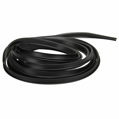 2.2m Black Car Door Boot Trim Edge Moulding Rubber Strip Seal Universal