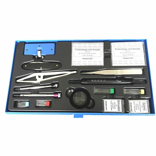 Augusta 199 Pièces Outils D/'Horloger Set Uhrmachbedarf Produit de Qualité