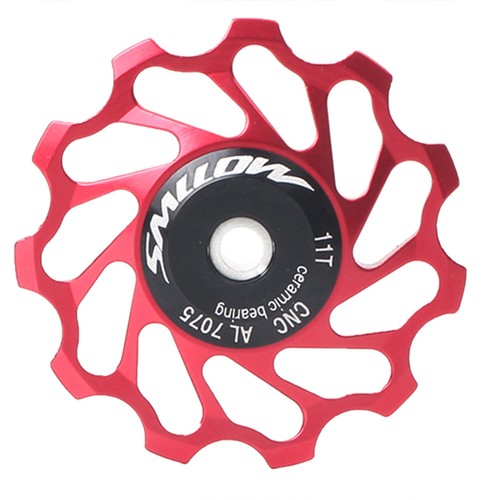 11T Rear Derailleur Guide pulley with Ceramic Sealed Bearing Jockey Wheel Alloy