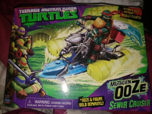 Teenage Mutant Ninja Turtles MUTAGEN OOZE SEWER CRUISER VEHICLE FLOAT TMNT RARE