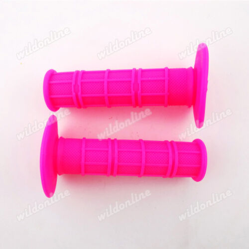 Pink Throttle Handle Grip For 50 70 90 110 125 140 150 160 200 250 cc Pit Bike 