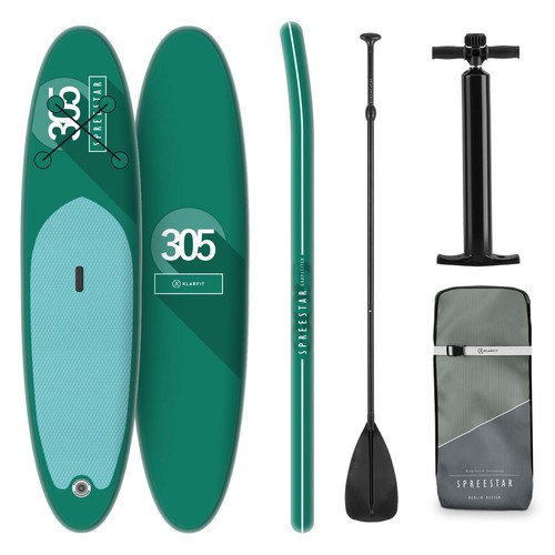 *B-WARE* Stand Up Paddle Surf Board Paddelboard SUP aufblasbar 305cm Set Pumpe