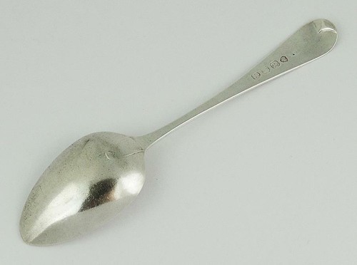 George IV argento sterling Cucchiaino London 1826 William Bateman I /'I e /"incisa