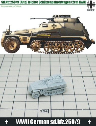 1//144 RESIN KITS WWII German sd.kfz.250//9