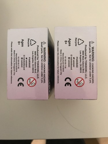 2 Available SDCC 2018 EXCLUSIVE Tokidoki Metallico Series 3 Unopened Blind Box