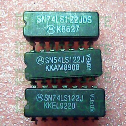 2PCS NEW SN54LS122J TI 9826 CDIP-14 