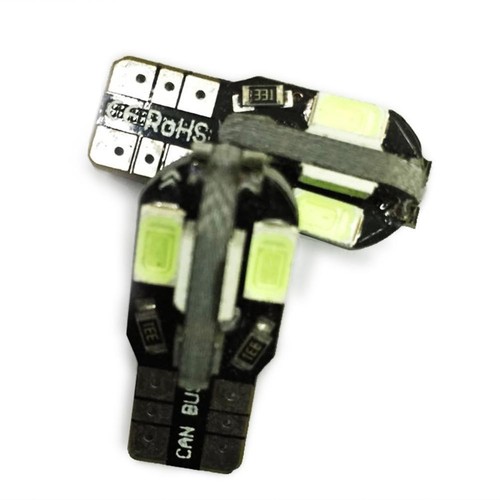 2x Canbus Error Free T10 White 8 5630 SMD LED Car Side Wedge Light Lamp Buld MT