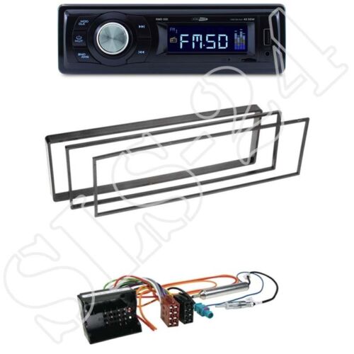 ISO-Adaptateur set Caliber rmd021 radio CITROEN c2//peugeot 1-din panneau NOIR