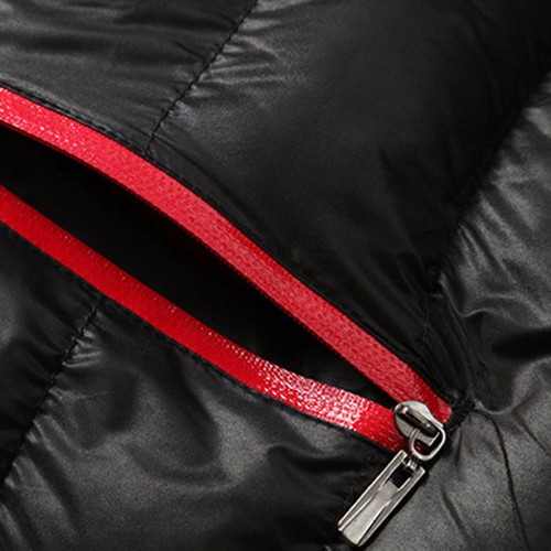 Men Winter Warm Cotton Padded Down Coat Slim Thick Outerwear Parka Casual Jacket