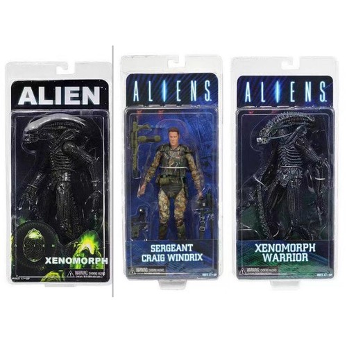 Alien Xenomorph Warrior Sergeant Craig Windrix PVC Action Figure Model Toy