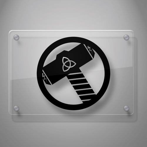 Thor Hammer Vinyl Decal Sticker # 536