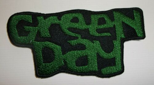 Green Day~Embroidered Patch~3 3//4/" x 2/"~Alt Punk Rock~Ships FREE