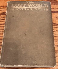 The Lost World by A. Conan Doyle 1912 HC, Illustrated, Hodder & Stoughton