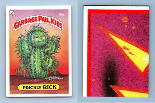 Prickly Rick #60a Garbage Pail Kids Series 2 Topps 1985 Trading Card Sticker