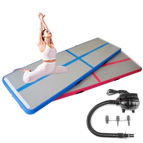 Details about / 13ft GYM Airtrack Inflatable Air Track Home Floor Gymnastics Tumbling Mat+Pump