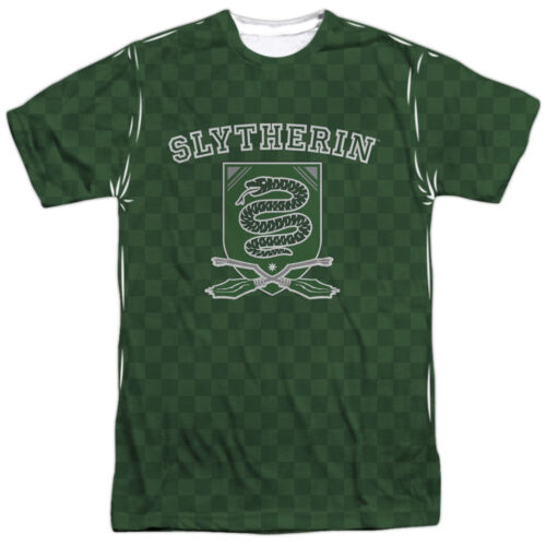 Official Harry Potter Slytherin Quidditch Team Uniform Sublimation Front T-shirt