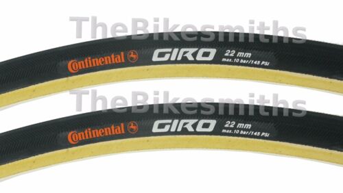 1 or 2 PAK Continental Giro Tubular Sew Up Bike Tire 700c 28" x 22mm 300g Race 