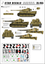 échelle 1//35 35-955 Afrika Tigers #2 Star decals Initial Production Tiger I