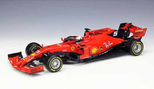 Bburago 1:43 Ferrari F1 SF90 Charles Leclerc Sebastian Vettel Metal Die cast Car
