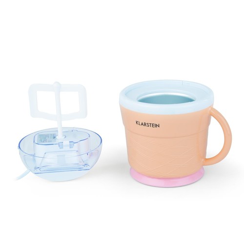 beige Klarstein IceIceBaby Sorbetière 0,75l machine à crème glacée 7,3 à 9,5W