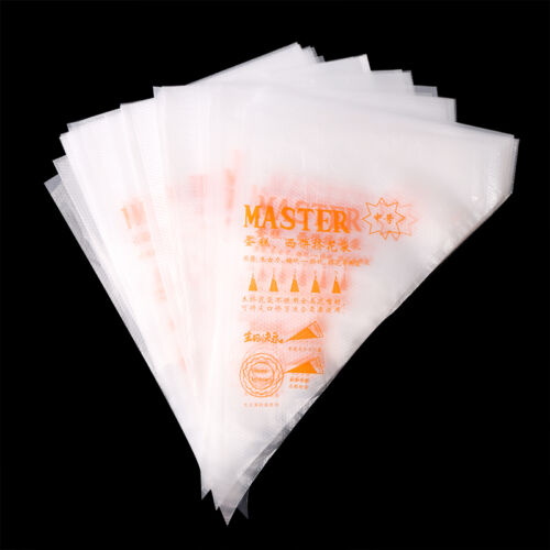 100pcs Disposable Cream Pastry Cake Icing Piping Decorating Bags Tools 3 Size