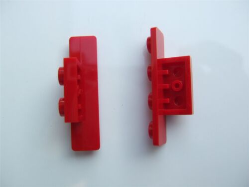 size 1x2//1x4 2 x Lego red Angle plate – 6089576 Parts /& Pieces