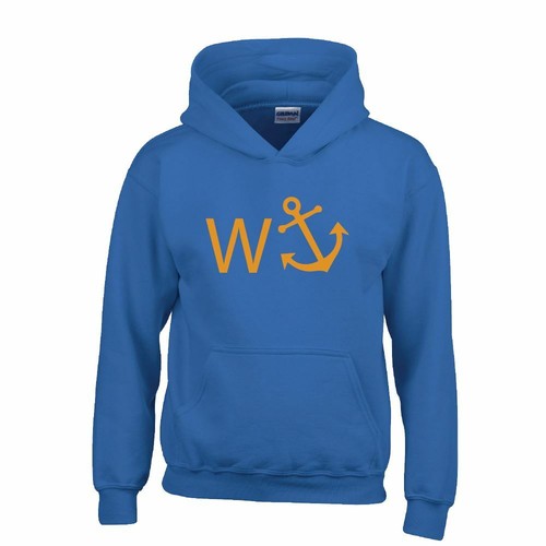 W Rude Anchor Humour Funny Hipster Family Hoodie Offensive Gift Joke Top Wanker