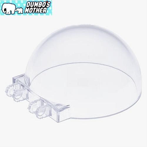 LEGO 6 x 6 x 3 Trans Clear Canopy Windscreen Glass Windshield with Hinges NEW