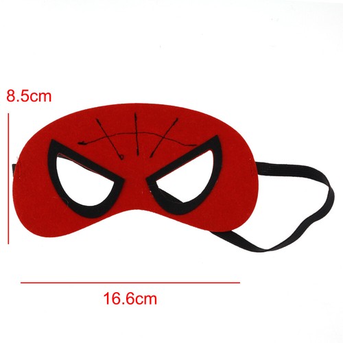 Superhero Half Face Masks Child Boys Cosplay Dress Party Kids Fancy Masks UK