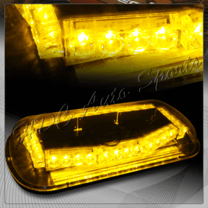 32 LED Amber /& Yellow Roof Top Emergency Hazard Warning Flash Strobe Light Kit 6