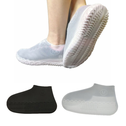 Silicone Overshoes Rain Waterproof Shoe Cover Boot Covers Protector Recyclable