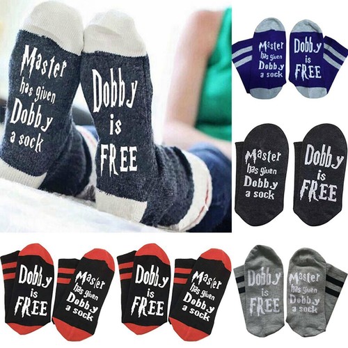 Winter Harry Potter Dobby Socken Warmer Weihnachten Flauschsocken Wadensocken
