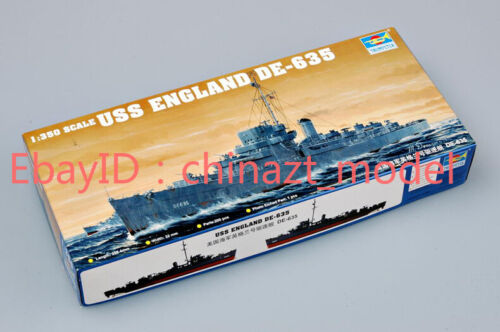 Trumpeter 05305 1/350 USS England DE-635 Battleship Plastic Assembly Model Kits 