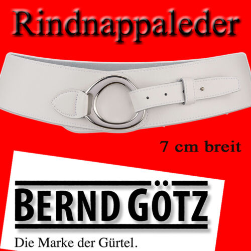 BERND Götz fortement réduit Femmes Ceinture 7 cm large rindnappaleder gaines